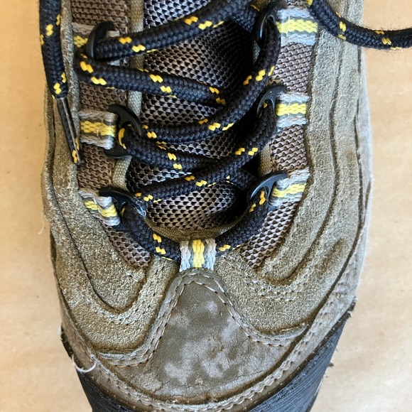 Womens Earth Shoes Saratoga Tan Leather Lace Up Outdoor Hiking Shoes Size 9.5 - Picture 9 of 11